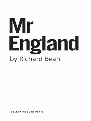 cover image of Mr England